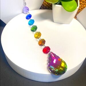 NEW Colorful Crystal Pendant Suncatcher